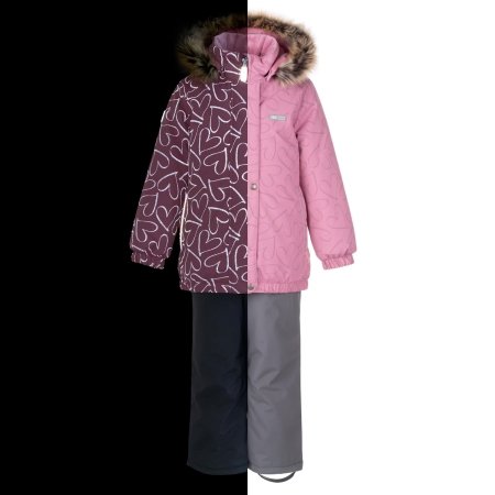 LENNE ziemas komplekts RUBY, rozā, 24320-1260, 134 cm