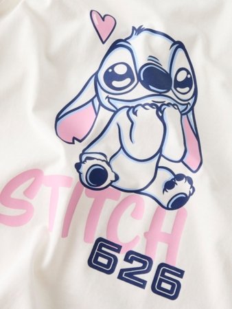 NAME IT STITCH t-krekls, 13253290-F0EEE9 146-152 cm 