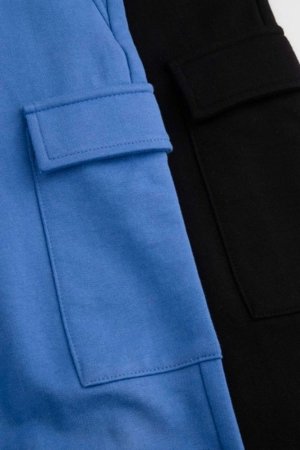 COCCODRILLO džogera bikses, melni, cm 