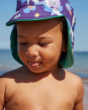 BAMBINO MIO divpusēja peldcepure 0-12 mēn., wave patrol, SWHAT0-12MWAV 