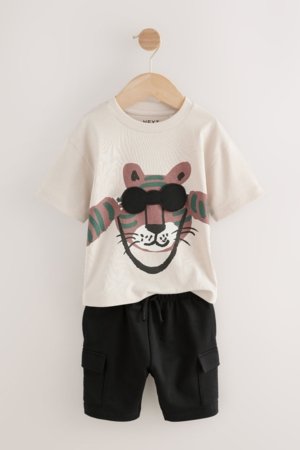 NEXT t-krekls ar īsām piedurknēm un šorti, E63602, 110-116 