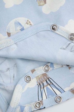 COCCODRILLO krekls ar īsām piedurknēm UNDERWEAR SPECIAL BOY, zils, WC5412701USB-036-074, 74 
