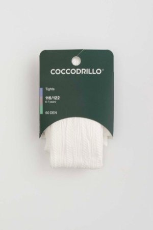 COCCODRILLO zeķubikses TIGHT MICROFIBRE COLORFUL, krēmveida, ZC5380312TMC-003-128, 128/134 cm 
