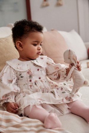 NEXT kleita ar garām piedurknēm un zeķubikses, Q94880 80-86