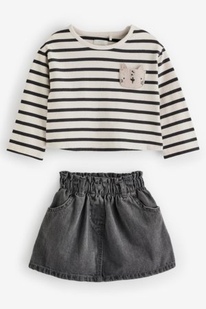 NEXT T-krekls, svārki un zeķubikses, K87520 104-110 