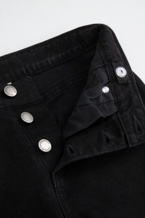 COCCODRILLO bikses JEANS COLLECTION GIRL, melns, ZC5123108JCG-021-146, 146 cm 