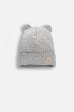 COCCODRILLO cepure, pelēka, XCX364303BAC-019-044, 44 izmērs 