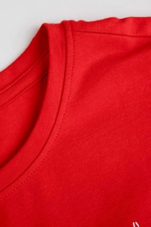 COCCODRILLO t-krekls, sarkani, ZC5143104MER-009-092, 92 cm 