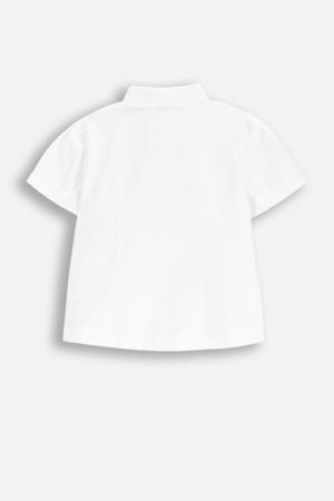 COCCODRILLO krekls ar īsām piedurknēm ELEGANT JUNIOR GIRL, balta, WC5140203EJG-001-164, 164 cm 