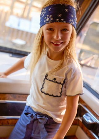 MAYORAL t-krekls ar īsam piedurknēm, natural, 3.013-11, 122  cm 