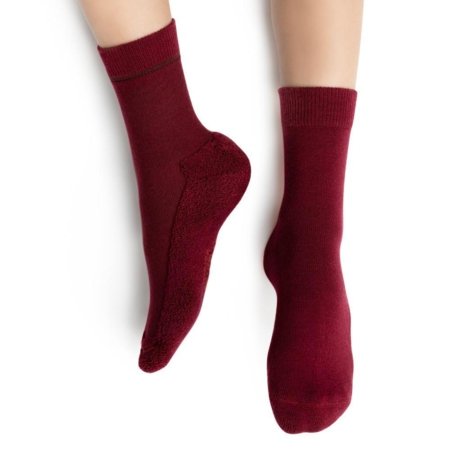 STEVEN merino vilnas zekes, bordo krāsas, Art.190 UD004, 26-28 dydis 