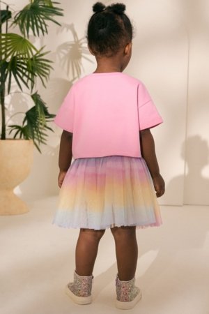 NEXT t-krekls un svārki, AG9826, 110-116