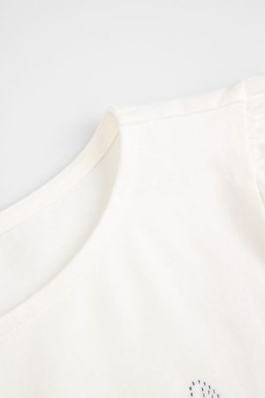 COCCODRILLO t-krekls ar īsam piedurknēm, smilšu krāsa, WC6143202EJG-003-122, 122 cm 