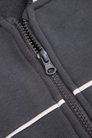 COCCODRILLO džemperis ar rāvējslēdzēju, pelēks, WC6132201HGJ-020-152, 152 cm 