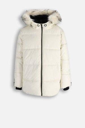 COCCODRILLO jakete OUTERWEAR GIRL JUNIOR, krēmveida, cm