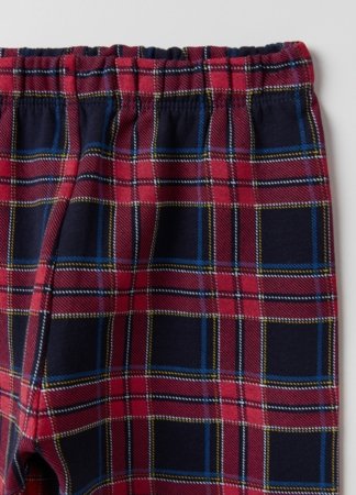 OVS 1 EN GIRL 3-10Y LEGGINGS 3-4 BLUE/RED CHECK 001911892 