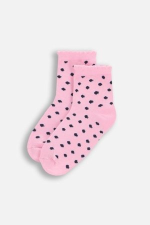 COCCODRILLO zeķes, rozā, cm 