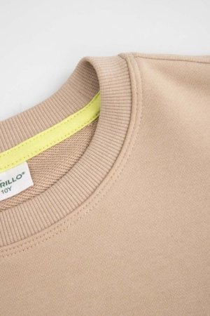 COCCODRILLO džemperis, smilšu krāsa, WC6132101NBJ-002-152, 152 cm 