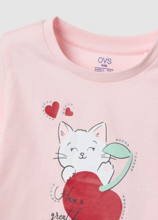 OVS t-krekls + šorti, 122 cm, 002613001 