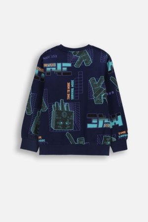 COCCODRILLO džemperis, melns, WC6132102LBD-015-128, 128 cm 