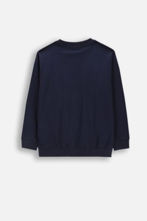 COCCODRILLO t-krekls ar garām piedurknēm, zili, cm 