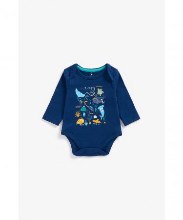 MOTHERCARE bodijs ar garām piedurknēm, 3 gab., BB873 568744
