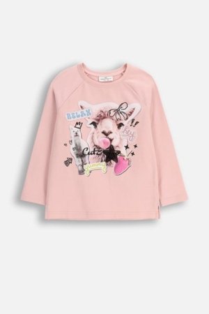 COCCODRILLO t-krekli CRAFT PUNK GIRL KIDS, rozā, ZC5143104CGK-007-110, 110 cm