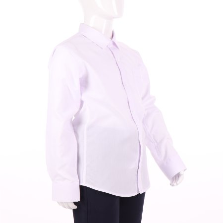 MAMAJUM krekls ar garām piedurknēm ar kniedēm, balts, 10-000023, 122/128 cm 10-000023