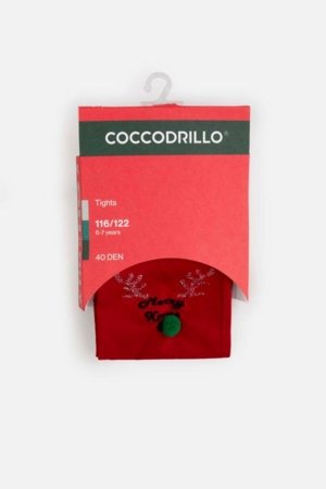 COCCODRILLO pėdkelnės, raudonos, cm 