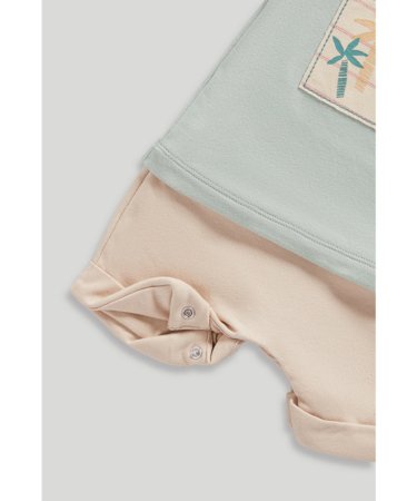 MOTHERCARE krekls ar īsām piedurknēm un šorti, LL771 74 