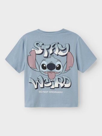 NAME IT STITCH t-krekls, 13245034-8C9DAD 116 