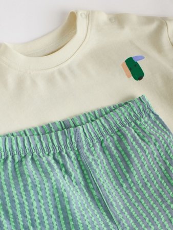 NEXT t-krekls ar garām piedurknēm + bikses, W60312, cm 