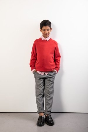 COCCODRILLO megztinis, raudonas, ZC5172103EJB-009-134, 134 cm 