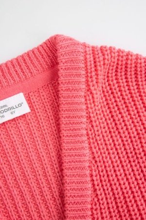 COCCODRILLO džemperis CRAFT PUNK GIRL KIDS, rozā, ZC5172202CGK-007-122, 122 cm