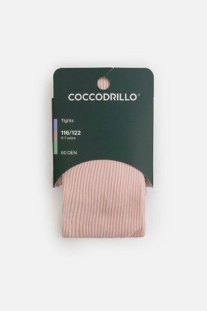 COCCODRILLO zeķubikses, rozā, cm 