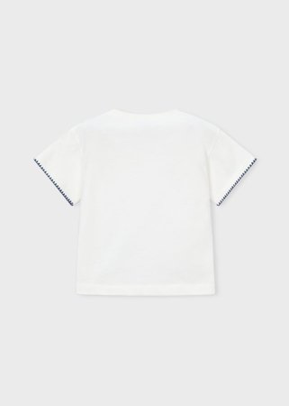 MAYORAL t-krekls ar īsam piedurknēm, natural, 3.013-11, 122  cm 