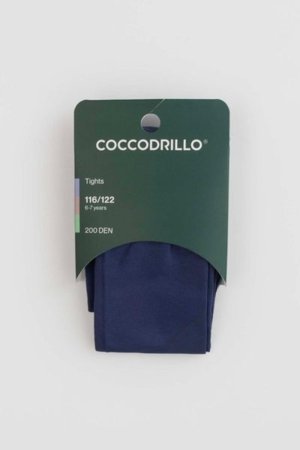 COCCODRILLO zeķubikses TIGHT MICROFIBRE PLAIN, zils, cm