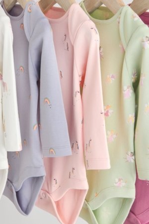 NEXT bodijs ar garām piedurknēm, 5gab., N95305 92-98