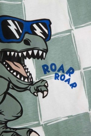 COCCODRILLO t-krekls ar īsam piedurknēm, zali, cm 