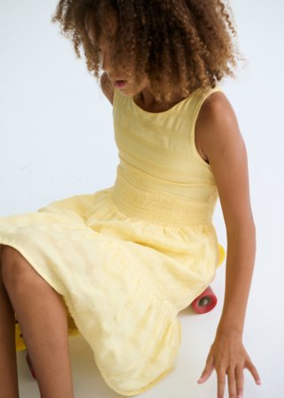 MAYORAL kleita bez piedurknēm, vanilla, 6.913-93, 170 cm 