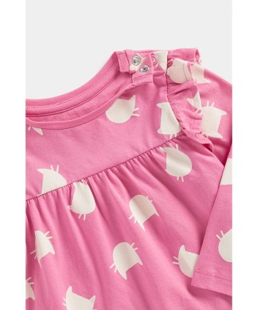 MOTHERCARE t-krekls ar garām piedurknēm un zeķubikses, FA892 640446