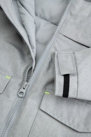 COCCODRILLO jaka, pelēka, cm 