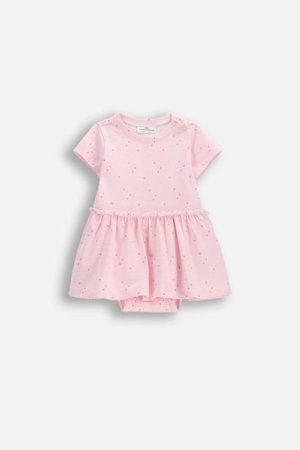COCCODRILLO bodijs ar īsam piedurknēm un pogām, rozā, WC6112801QGN-033-074, 74 izmērs 
