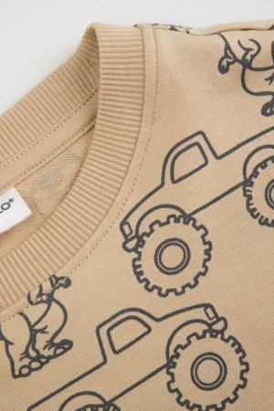 COCCODRILLO džemperis, smilšu krāsa, WC6132102NBK-002-122, 122 cm 