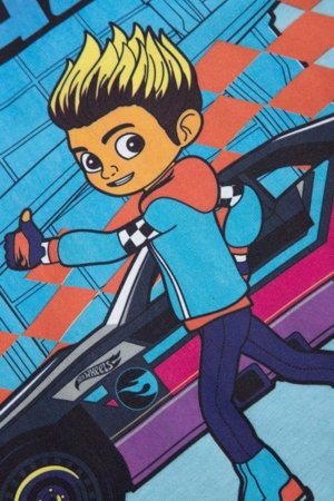 COCCODRILLO t-krekls ar īsam piedurknēm, zili, WC6143204LBD-014-098, 98 