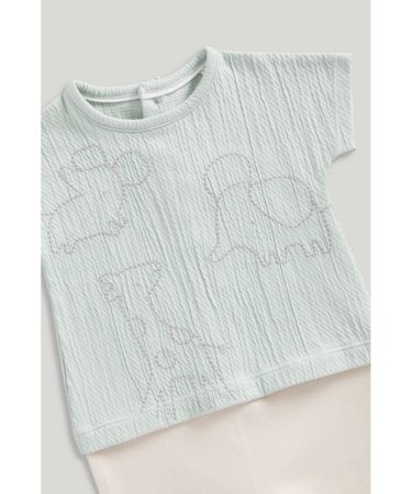 MOTHERCARE krekls ar īsām piedurknēm un legingi, LL806 80 