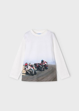 MAYORAL t-krekls ar garām piedurknēm, motorcycle, 4.094-11, 10 cm 