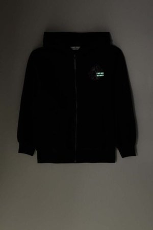 COCCODRILLO džemperis RAVE GIRL JUNIOR, melns, ZC5132401RGJ-021-158, 158 cm 