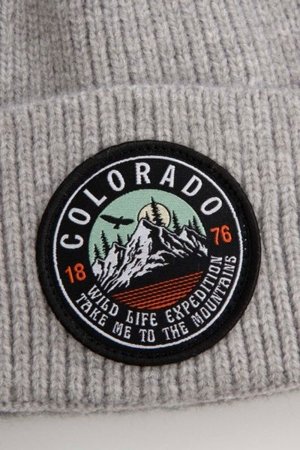 COCCODRILLO cepure ACCESSORIES WINTER BOY, pelēks, cm