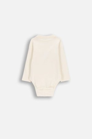 COCCODRILLO bodijs ar garām piedurknēm, smilšu krāsa, izmērs 